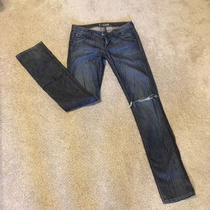 Hudson straight leg size 28 jeans